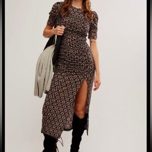 Free People Brielle Midi Dress